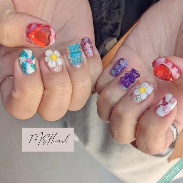 TASHnailが投稿したネイルデザイン [photoid:I0111725] via Itnail Design (728991)