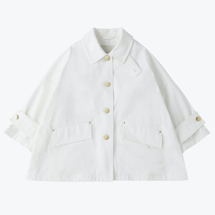 画像: 「HUMBIE DENIM JACKET （WHITE OW）」￥75,900 出典：マッキントッシュ