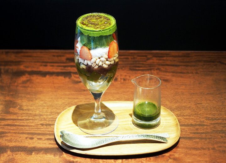 渋谷駅からすぐ♪ 宇治茶の香り包まれて抹茶スイーツやおばんざいランチを「京都宇治 藤井茗縁」