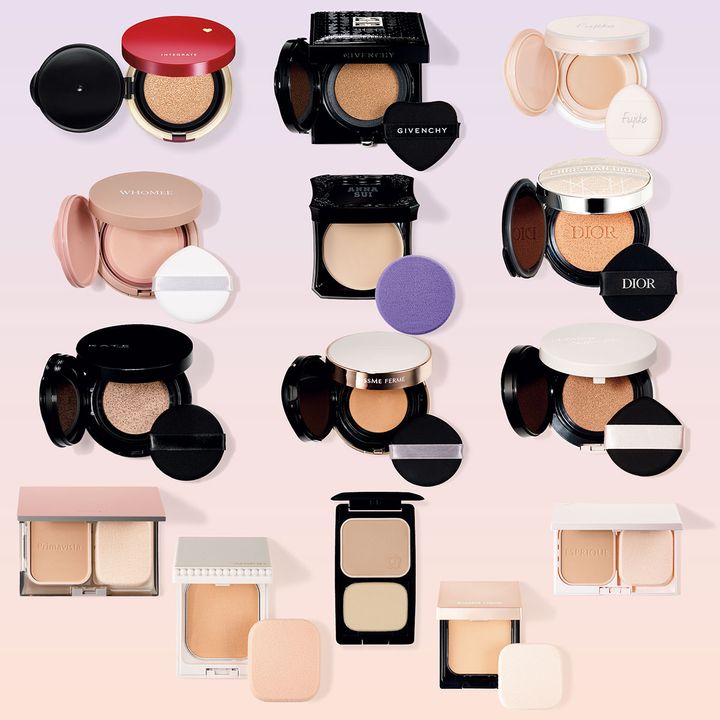 【崩れない】＆【トーンアップ】が叶う最新クッションファンデ・パウダーファンデ
