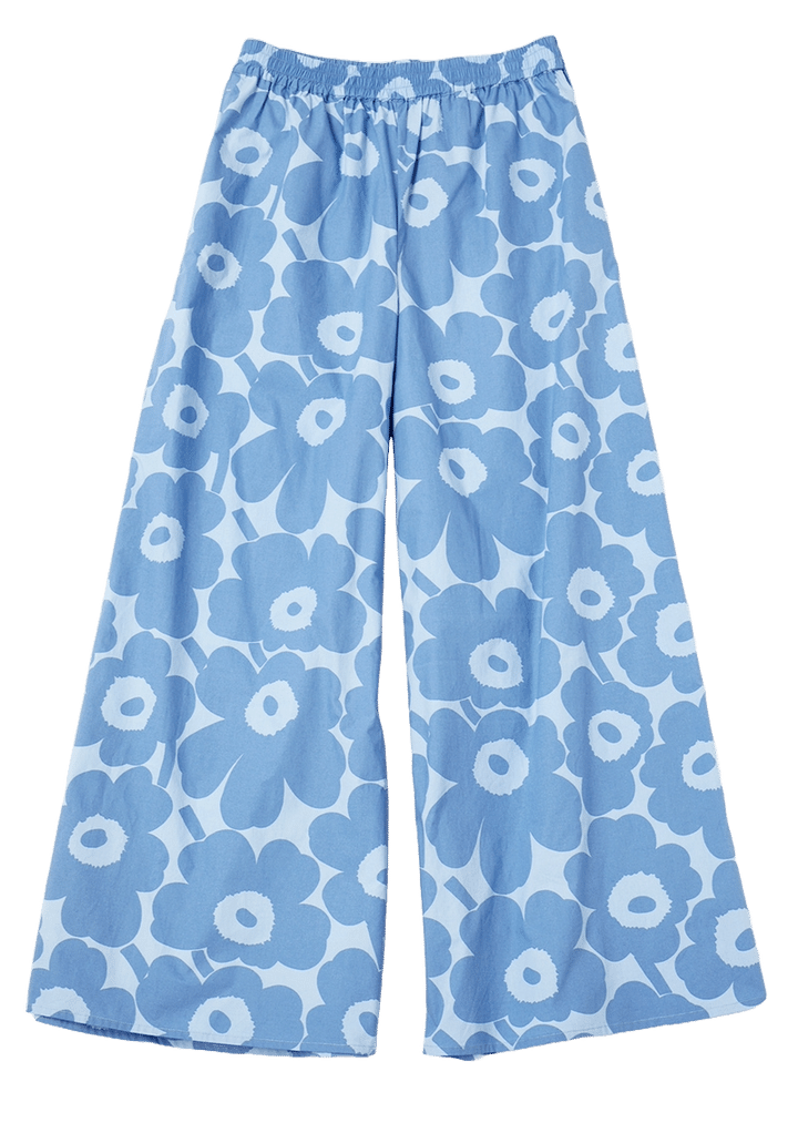 クールな表情のウニッコ柄