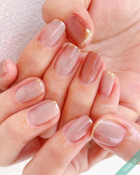 a little salon niiinaが投稿したネイルデザイン [photoid:I0118071] via Itnail Design (729079)