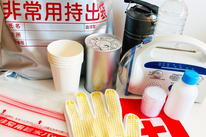防災グッズ、非常用持ち出し袋の中身を再点検しよう