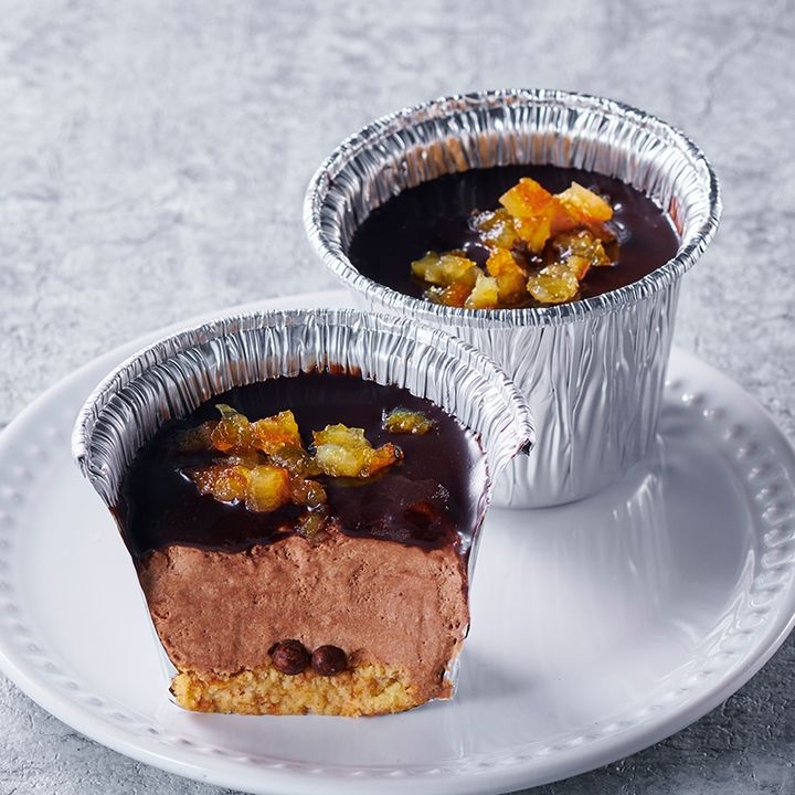 シャトレーゼ人気洋菓子「オレンジ香る濃厚チョコレートムース」