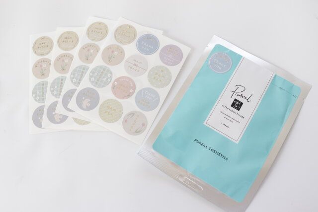 セリアのポイントシール ほんのきもちはプチギフトやおすそわけにおすすめ