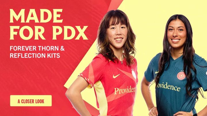 “なでしこ”杉田妃和が所属！ポートランド・ソーンズが新ユニを発表 「バラの花」がテーマの理由とは