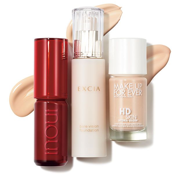 インウイ、エクシア 、メイクアップフォーエバーのファンデーション