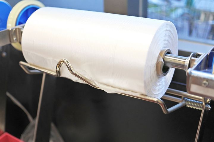 スーパーにあるポリ袋のイメージ