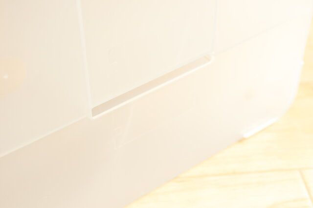 ダイソーの積み重ね収納ボックスの底面