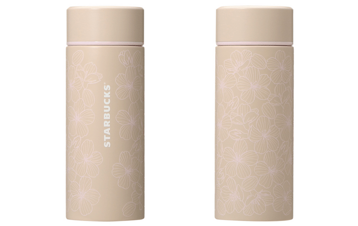 「SAKURA2024ステンレスボトルグレースベージュ」355ml 4100円