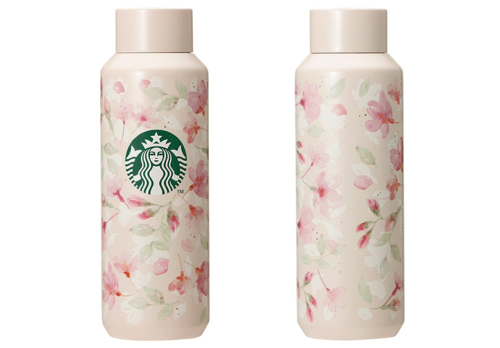 「SAKURA2024ステンレスボトルナチュラル」473ml 4900円