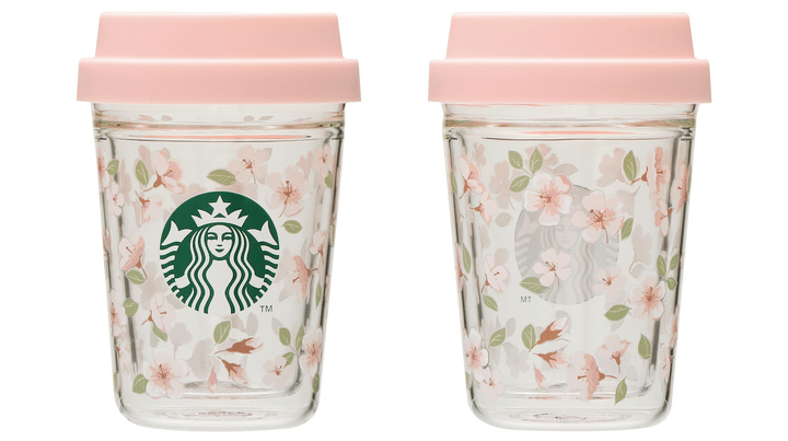 「SAKURA2024ダブルウォール耐熱グラスカップ」296ml 3400円