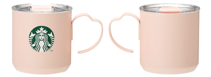 「SAKURA2024ステンレスマグペタルハンドルピンク」355ml 3500円