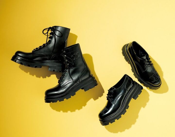 セリーヌの靴 トリオンフがポイント