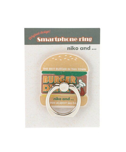 アメリカンポップなniko and …のスマホリング