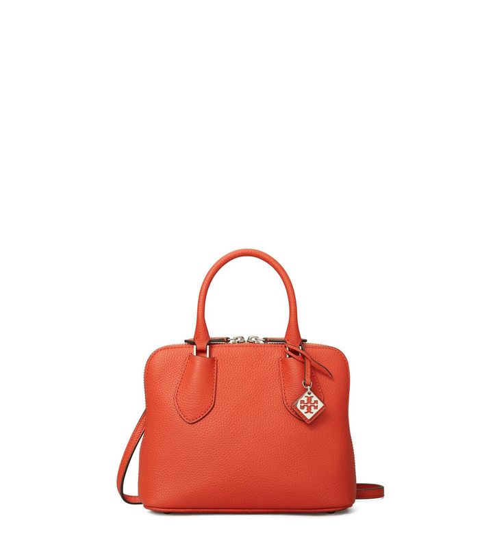 画像: 【トリー バーチ】「スウィング ミニバッグ」＜ポピーレッド＞H16.4cm×W2cm×D7.8cm ￥69,300（税込） 出典：トリー バーチ