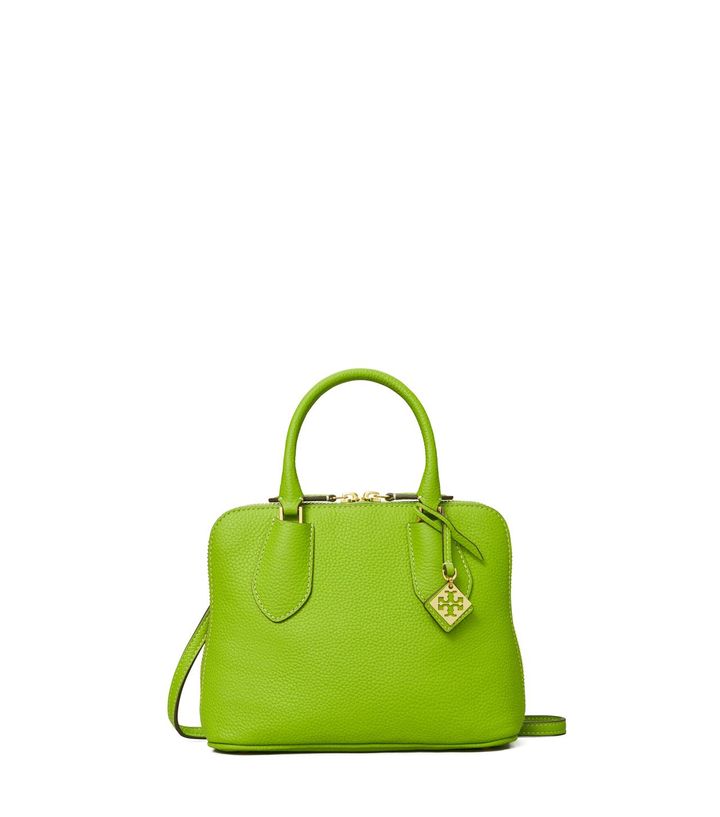 画像: 【トリー バーチ】「スウィング ミニバッグ」＜ウィートグラス（グリーン）＞H16.4cm×W2cm×D7.8cm ￥69,300（税込） 出典：トリー バーチ
