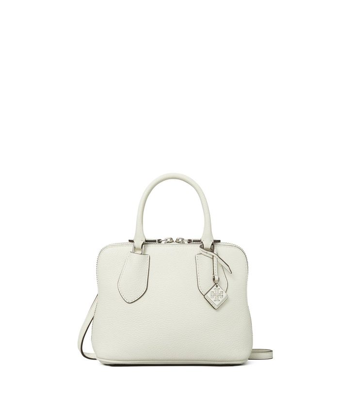 画像: 【トリー バーチ】「スウィング ミニバッグ」＜ホワイト＞H16.4cm×W2cm×D7.8cm ￥69,300（税込） 出典：トリー バーチ