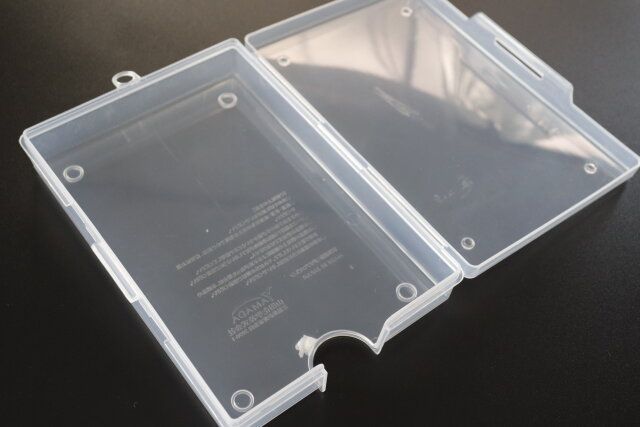 ダイソーのシートシール収納ケース Sのデザイン