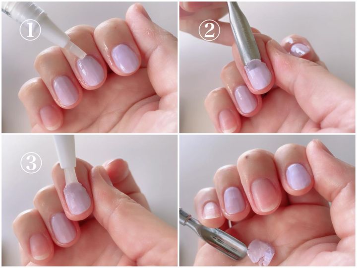 画像: 丁寧に剥がすのが大切なポイント。