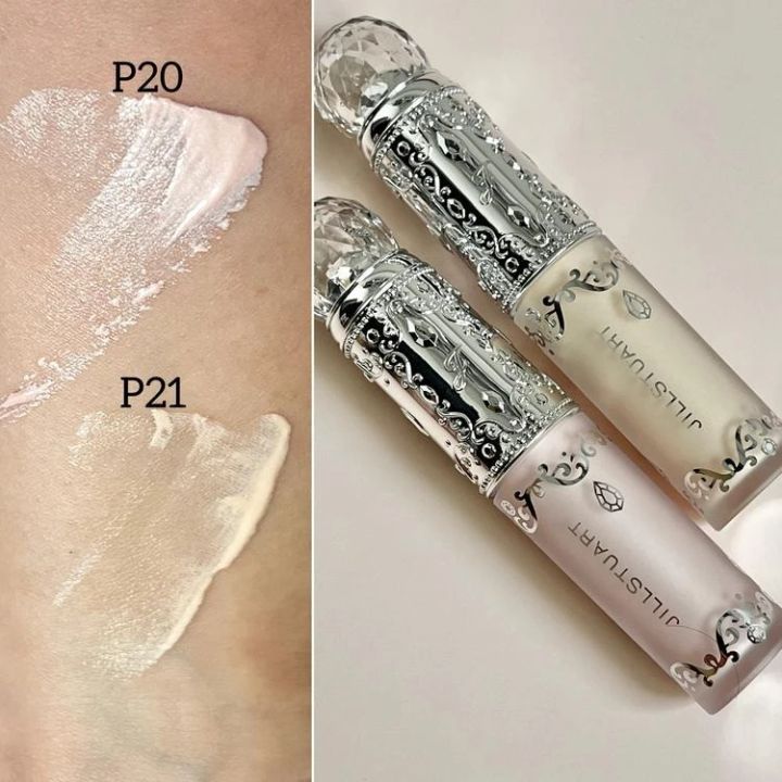 ジルスチュアート_新作コスメ2024_ダイヤモンドティップス コンシーラー P20／P21_スウォッチ