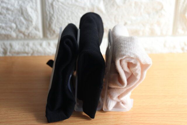 タイツクリップ3P クリアの使用例