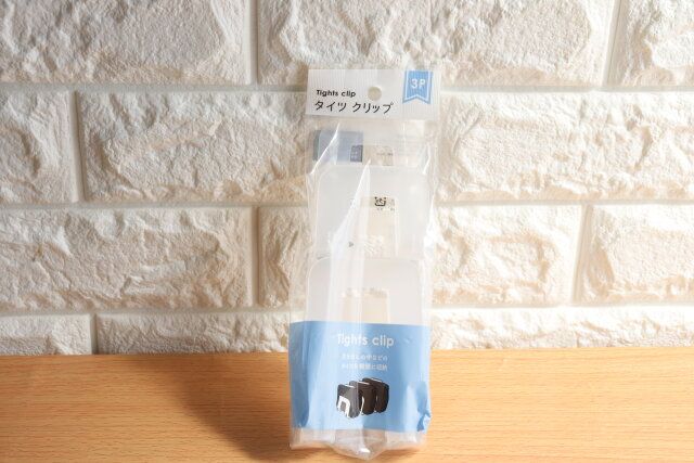 タイツクリップ3P クリアの商品情報
