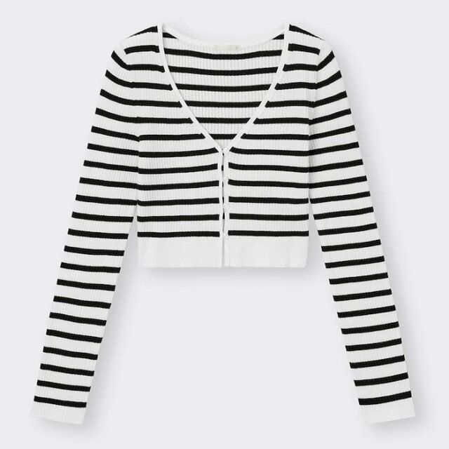 2024年春のGUレディースカーディガン