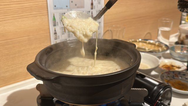 「神聖酒粕京湯葉鍋」和風から洋風に！