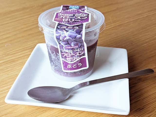 【フローズンゼリー3種（ぶどう）】