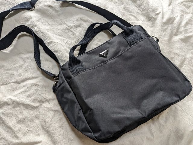 THE SCAPE OF GREEN仕分け上手な3層撥水ショルダーバッグ