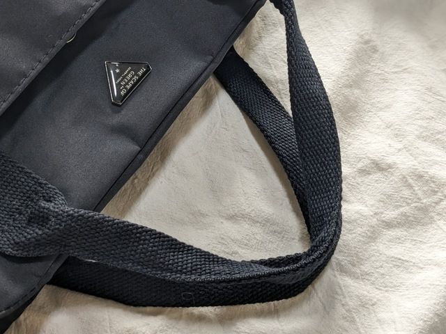 撥水加工ショルダーバッグ持ち手
