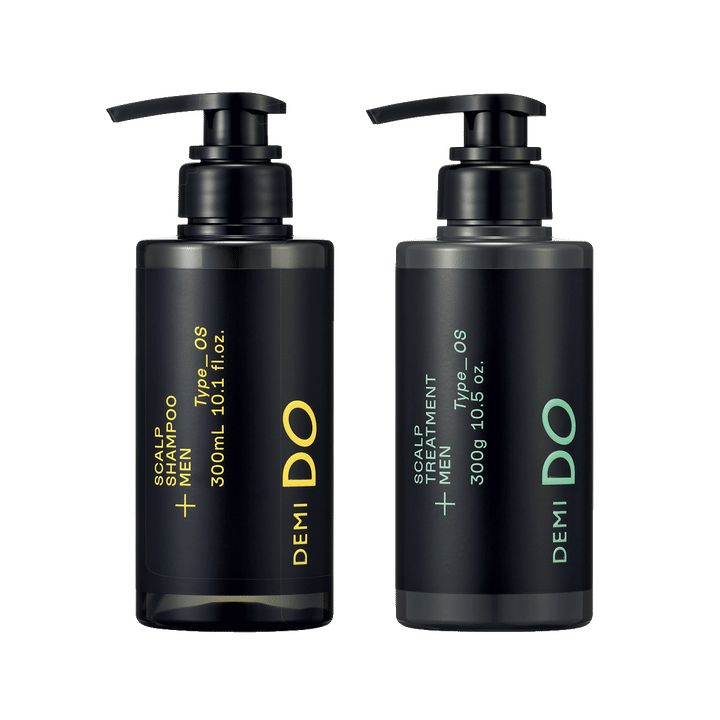 〈DEMI DO MEN〉のスカルプシャンプー＆トリートメント