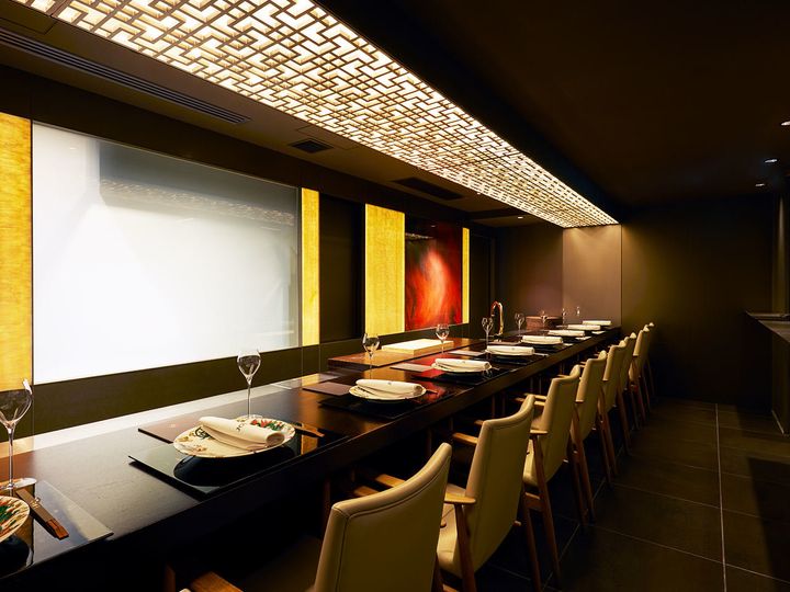 銀座『銀座 上瀧』の内観