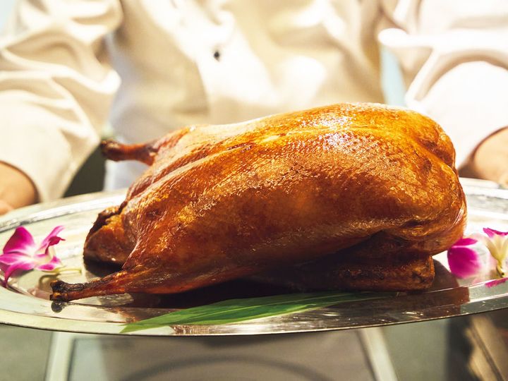 銀座『銀座 上瀧』の「宮廷式窯焼き 北京ダック」