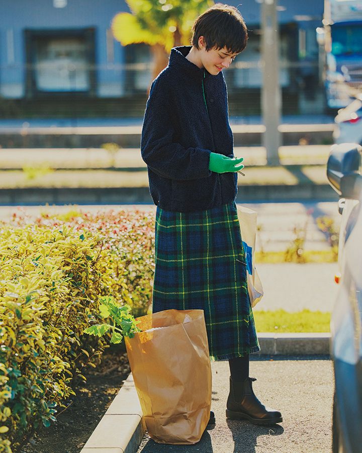 春らしさと暖かさを同時に。季節の変わり目にしたいグリーンのコーデ【本日のFUDGE GIRL-3月7日】