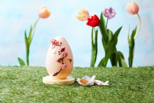 イースターエッグチョコレート画像