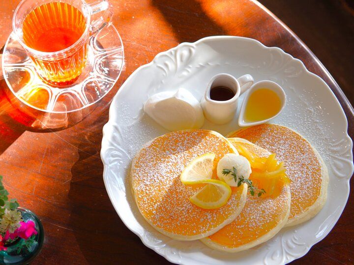 鎌倉・長谷の古民家カフェ「サカノシタ」で味わう♪自家製レモンソースのパンケーキ