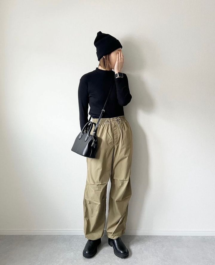 UNIQLO_パラシュートパンツ_2