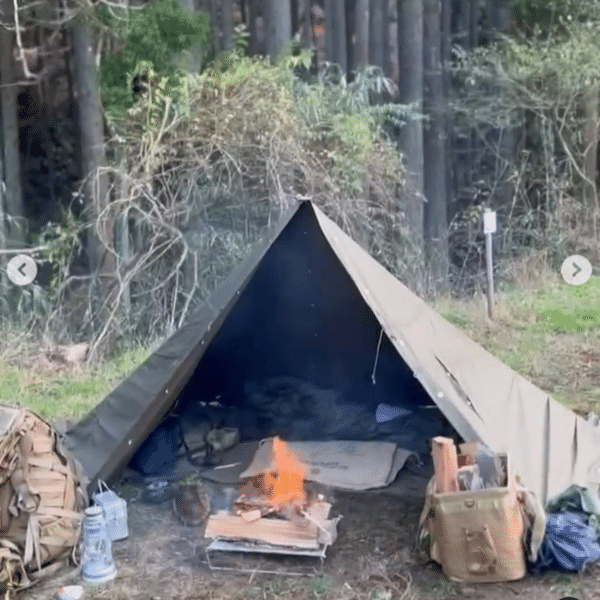 【軍幕って知ってる？】男心くすぐる！変幻自在のキャンプスタイルがかっこよすぎる…！