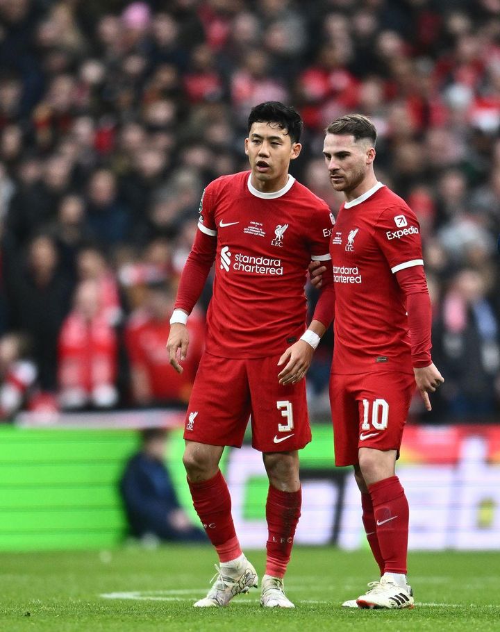 マカリステルは「遠藤航のおかげでデクラン・ライスのようにプレーできる」リヴァプールのOBが解説