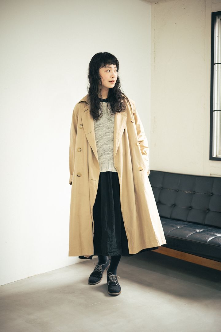 季節の変わり目にしたいワンピースコーデ2選。ニットを重ねて暖かさと春らしさを両立【FUDGE FRIEND おしゃれさんの毎日コーディネート】