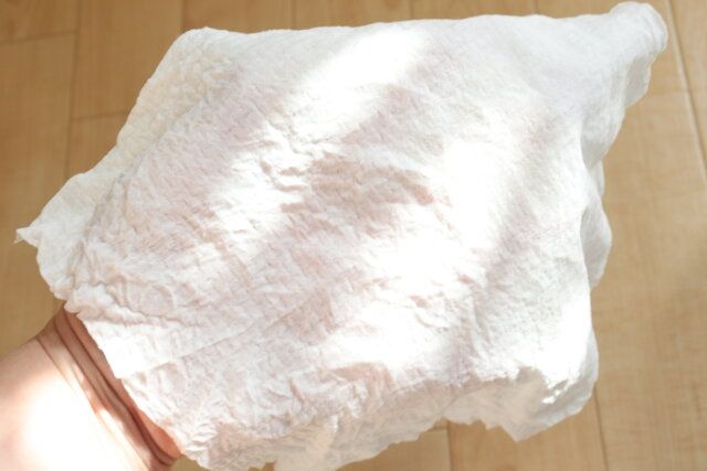 圧縮タオル Mの使用感