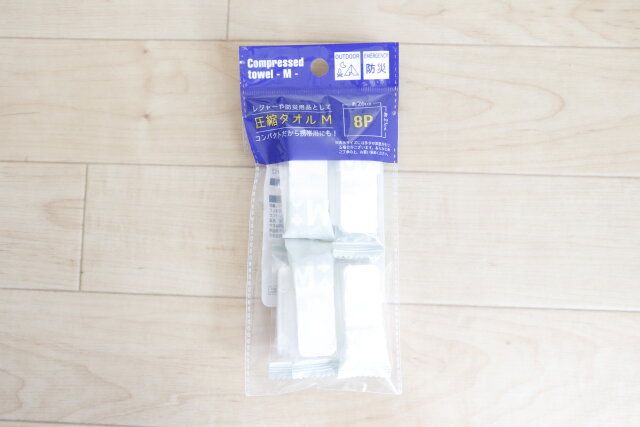 圧縮タオル Mの商品情報