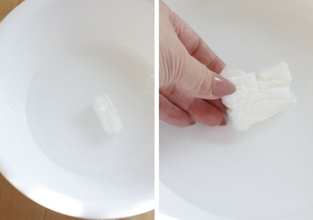 圧縮タオル Mの使い方