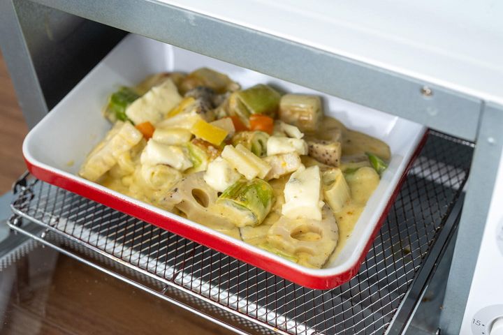 トースターで焼く