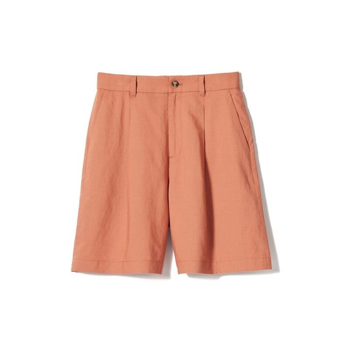 リネンブレンドショーツ ユニクロ