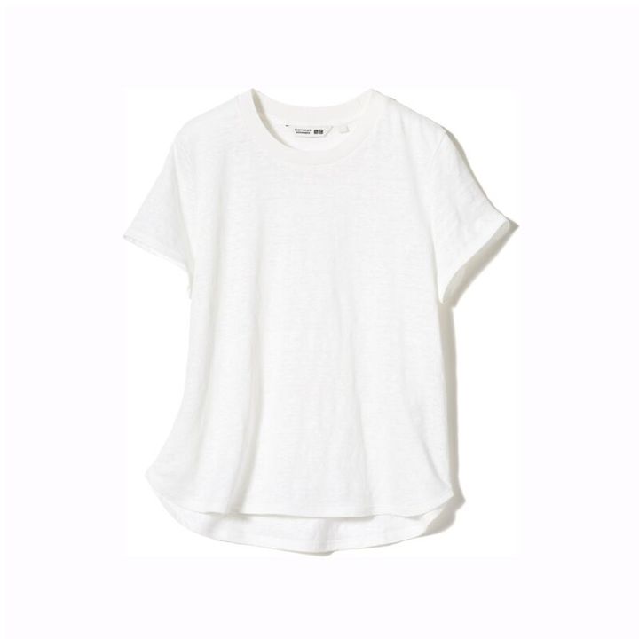 ユニクロとコントワーデコトニエの2024年春夏 リネンのTシャツ