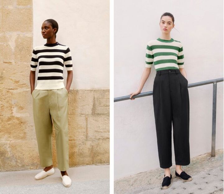 ボーダーニット ユニクロとコントワー・デ・コトニエ