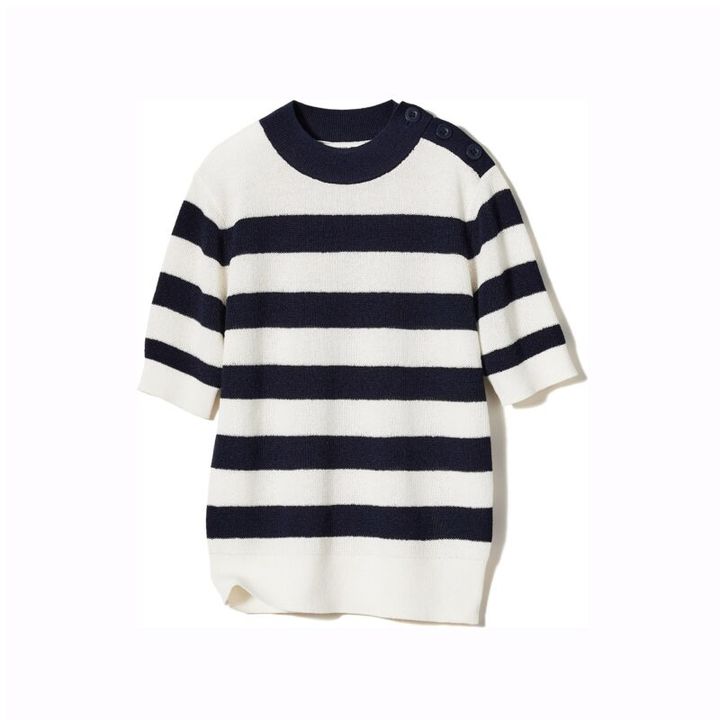 ユニクロとコントワーデコトニエのボーダートップス